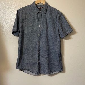 Michael Kors XL shirt s/s button down dots design